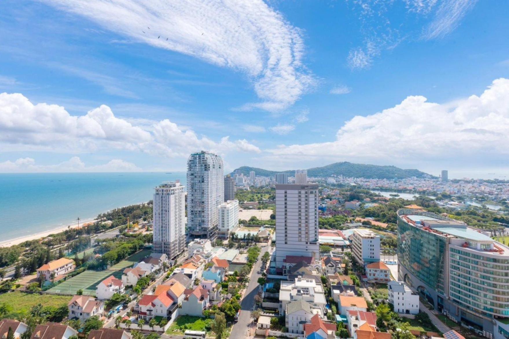 The Song Vung Tau - Can Ho Nghi Duong Tien Ich 5 Sao Thanh Pho فونج تاو المظهر الخارجي الصورة